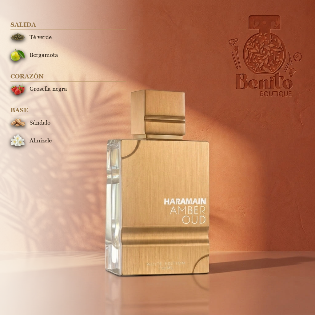 AL HARAMAIN AMBER OUD WHITE EDITION - Notas olfativas
