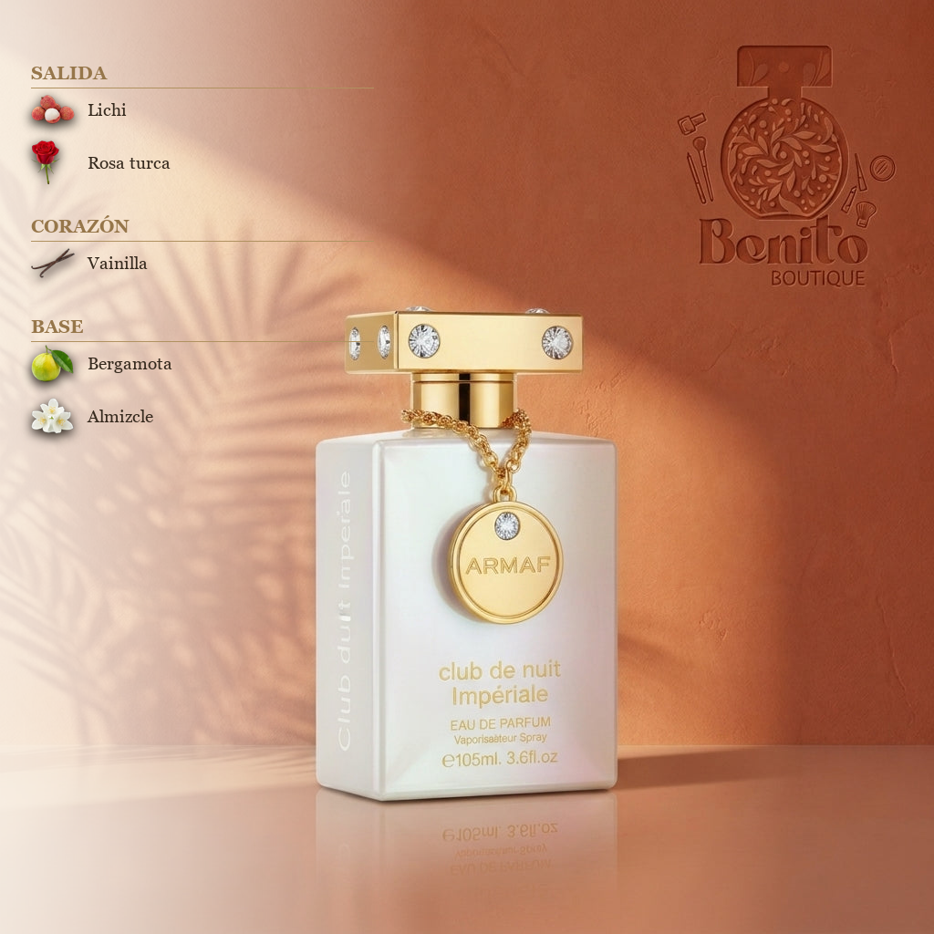 ARMAF CLUB DE NUIT IMPERIALE EDP - Notas olfativas