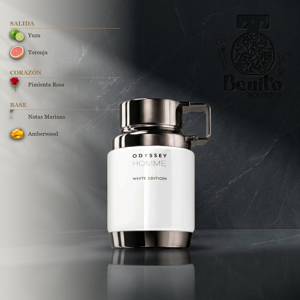 ARMAF ODYSSEY HOMME WHITE EDITION - Notas olfativas