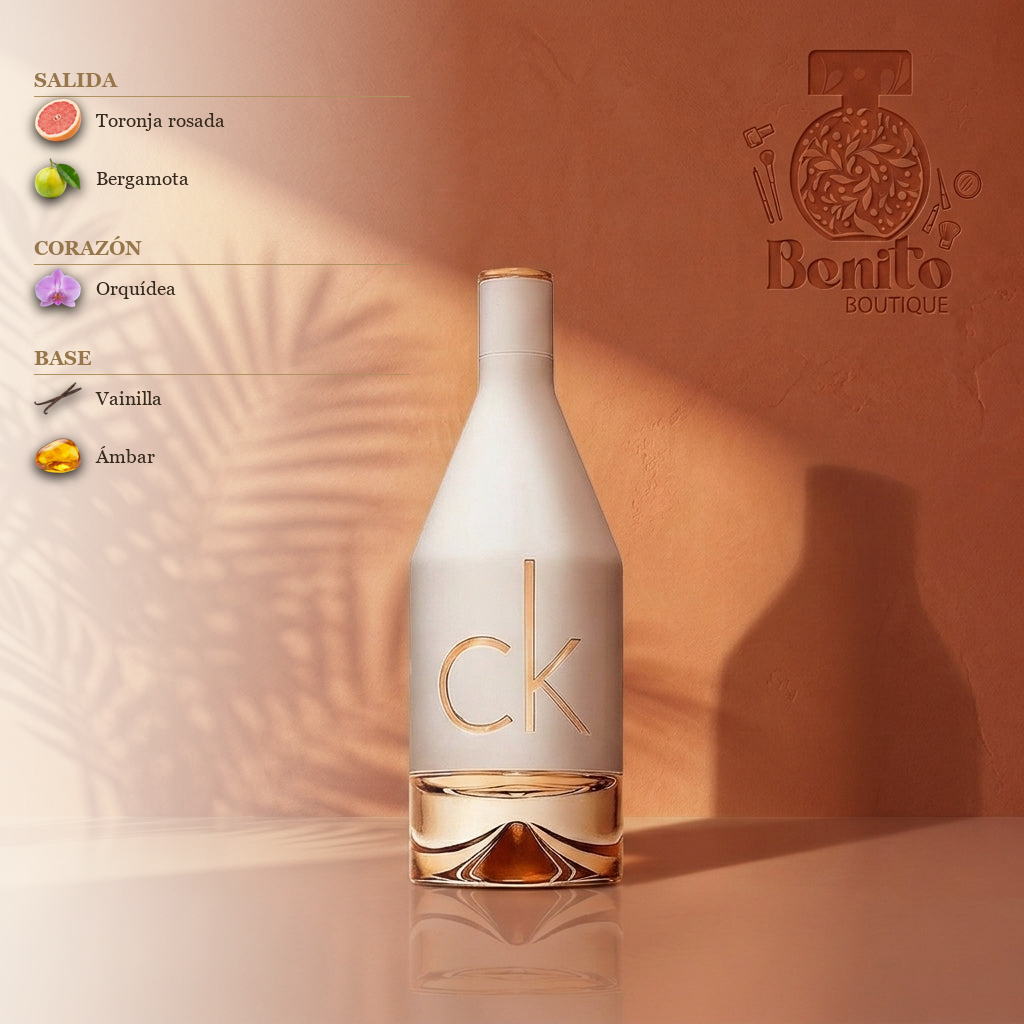 CALVIN KLEIN IN2U HER EDT - Notas olfativas