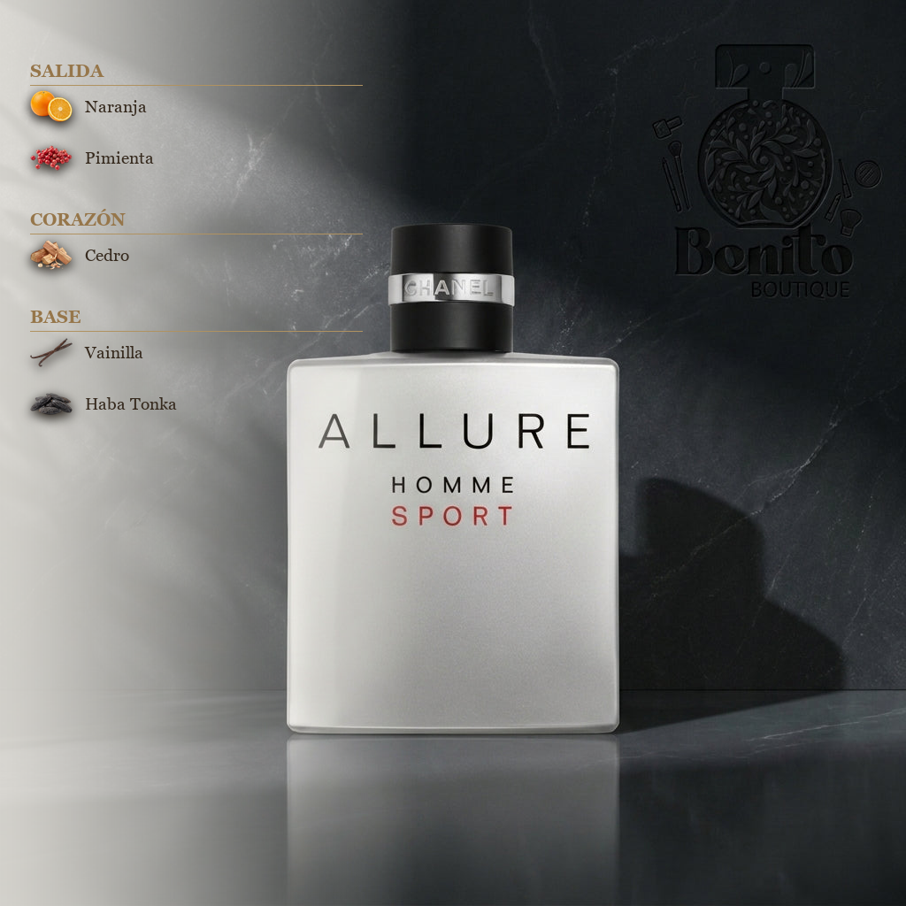 CHANEL ALLURE HOMME SPORT EDP - Notas olfativas
