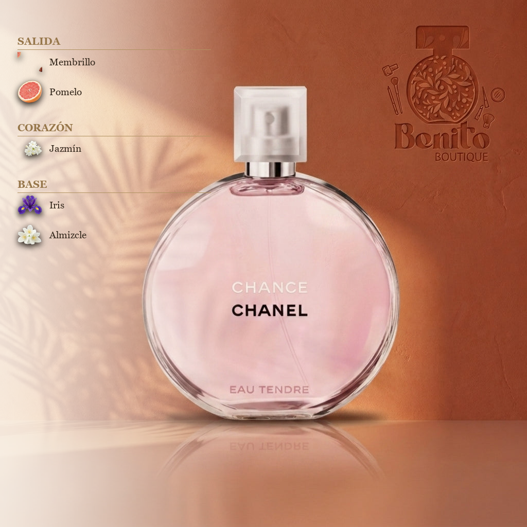 CHANEL CHANCE EAU TENDRE EAU DE TOILETTE - Notas olfativas