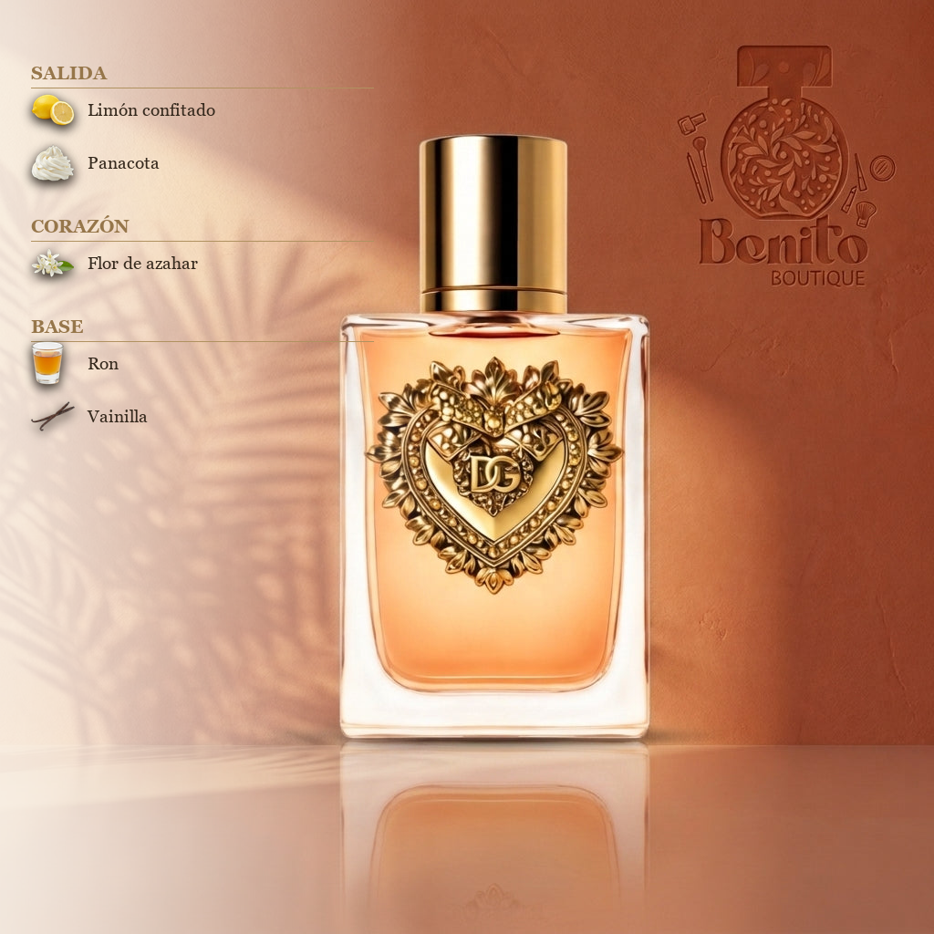 DOLCE & GABBANA DEVOTION EDP - Notas olfativas