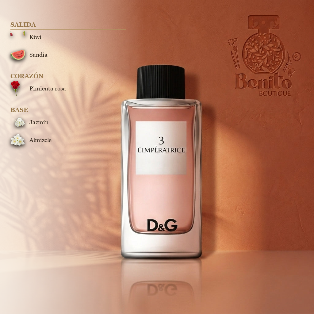 DOLCE & GABBANA L'IMPERATRICE 3 EAU DE TOILETTE - Notas olfativas