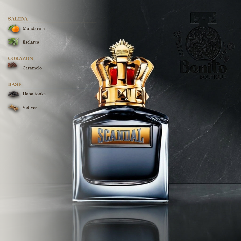 JEAN PAUL GAULTIER SCANDAL POUR HOMME - Notas olfativas