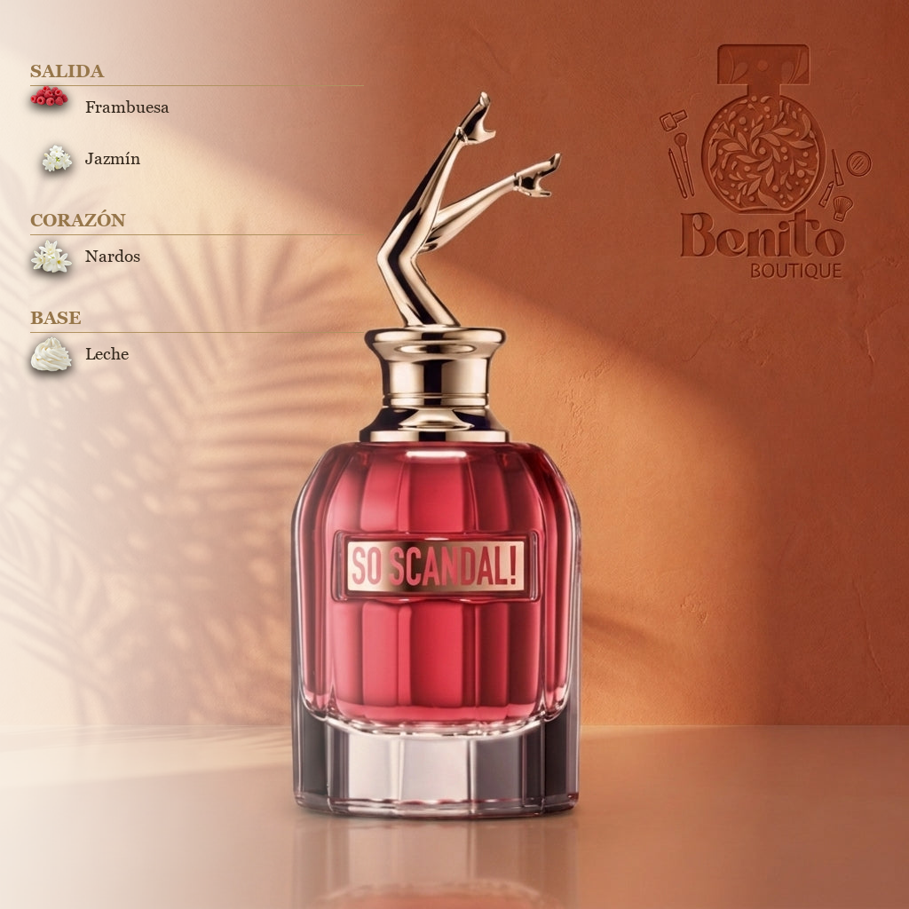 JEAN PAUL GAULTIER SO SCANDAL! EDP - Notas olfativas