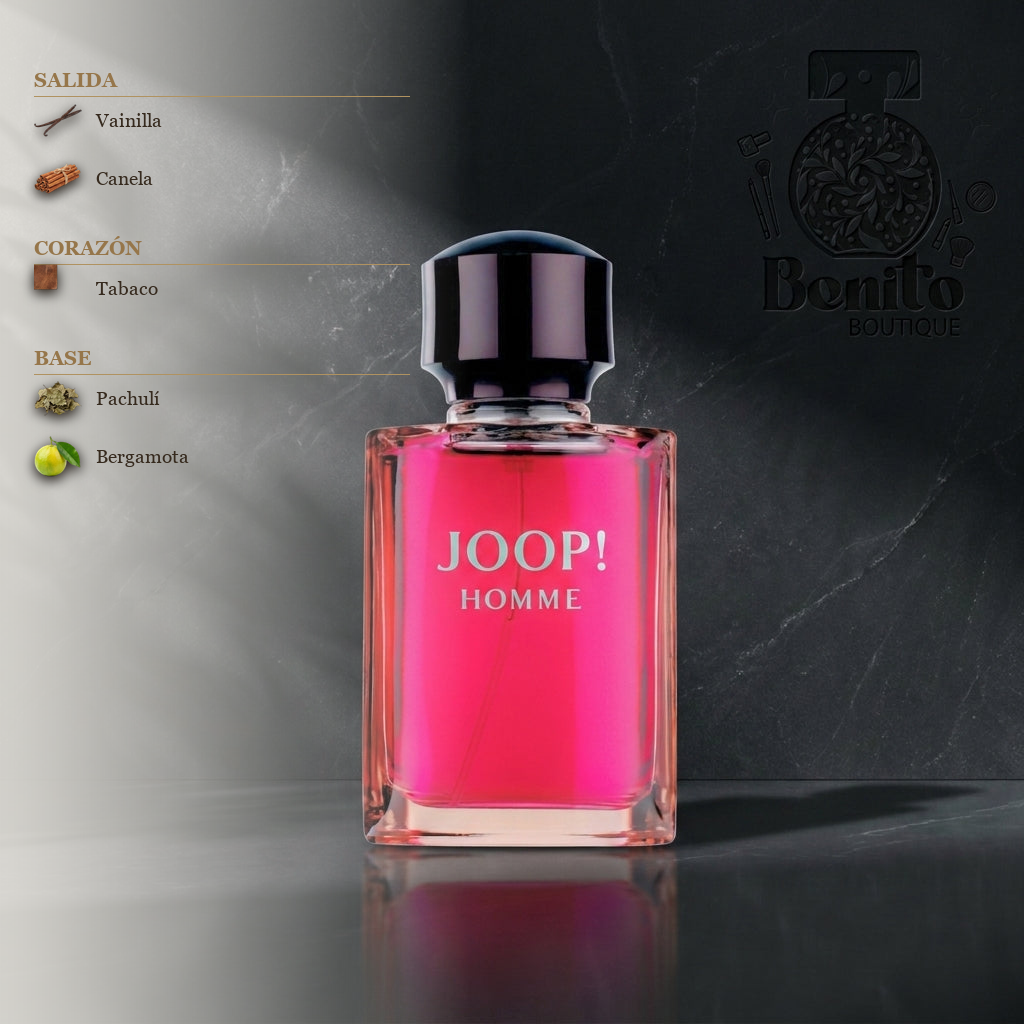 JOOP! HOMME EDP - Notas olfativas