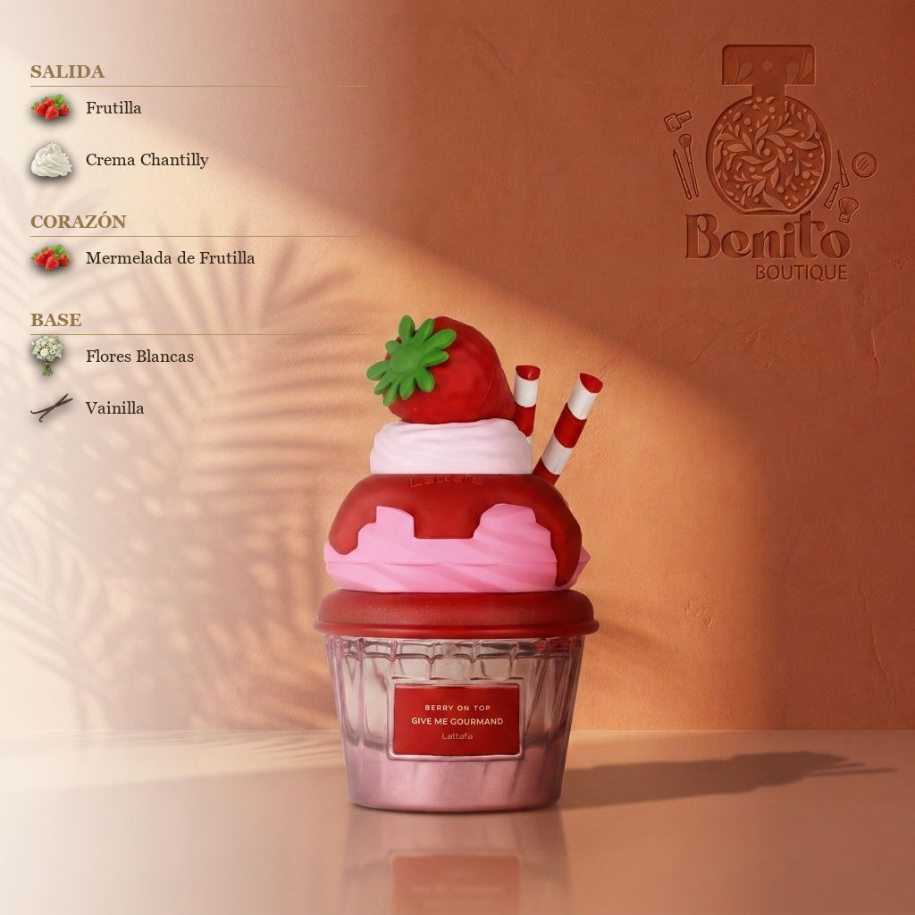 LATTAFA BERRY ON TOP - Notas olfativas