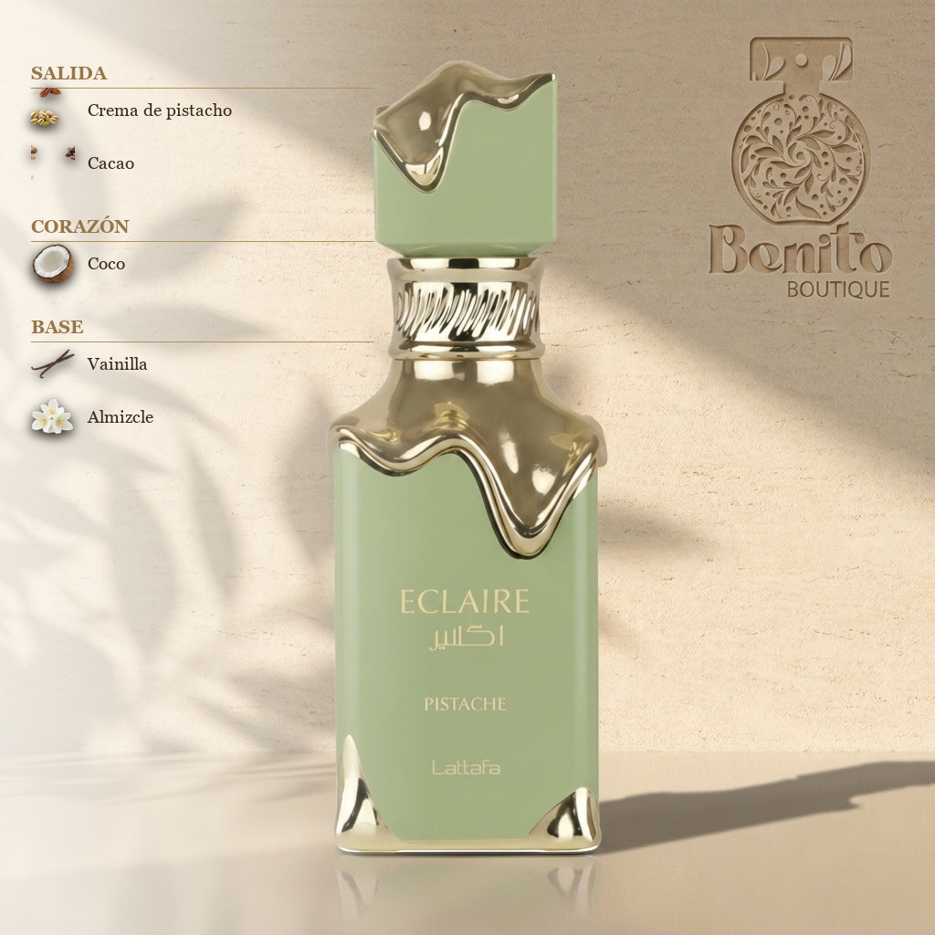 LATTAFA ECLAIRE PISTACHE EDP - Notas olfativas