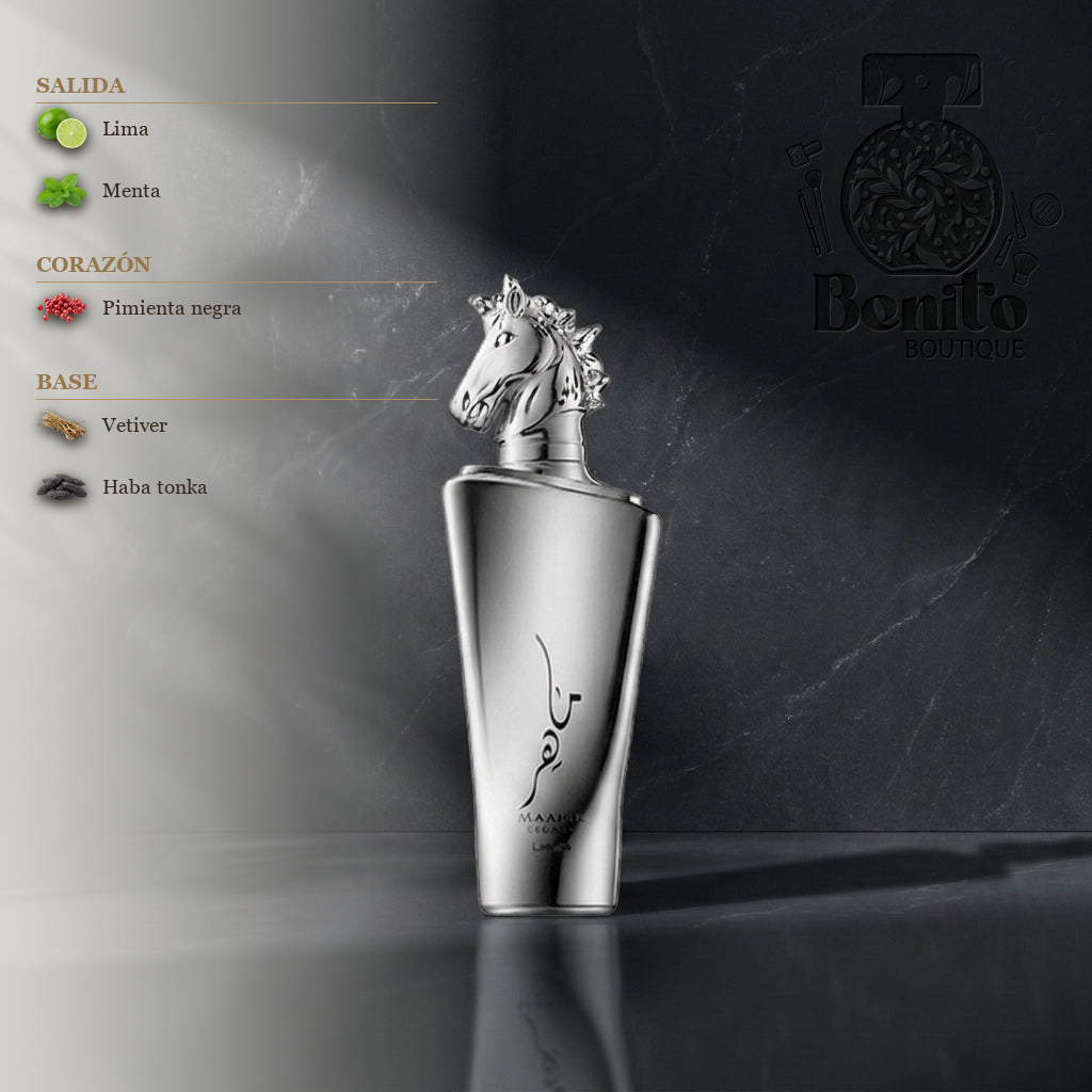 LATTAFA MAAHIR LEGACY EDP - Notas olfativas