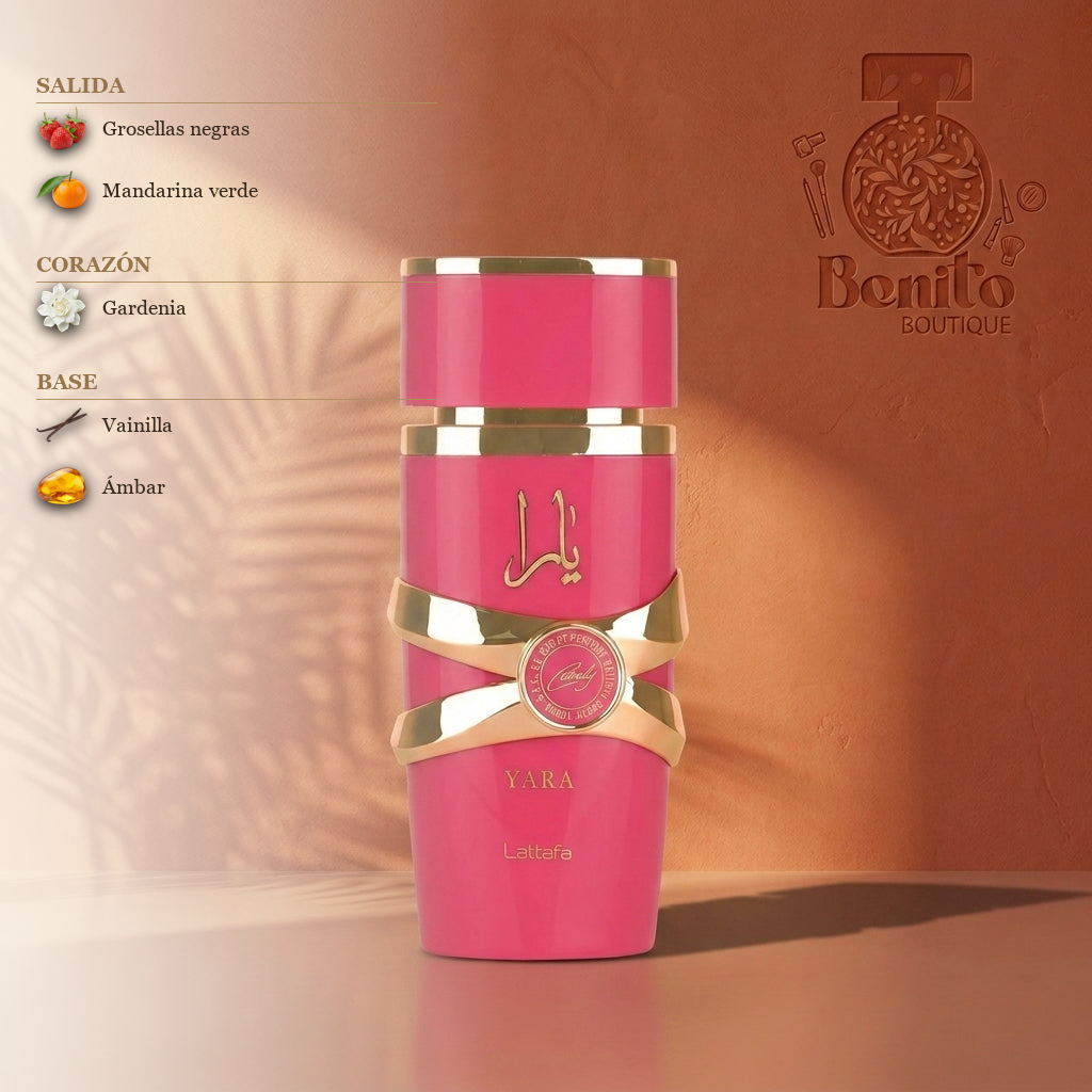 LATTAFA YARA CANDY EDP - Notas olfativas