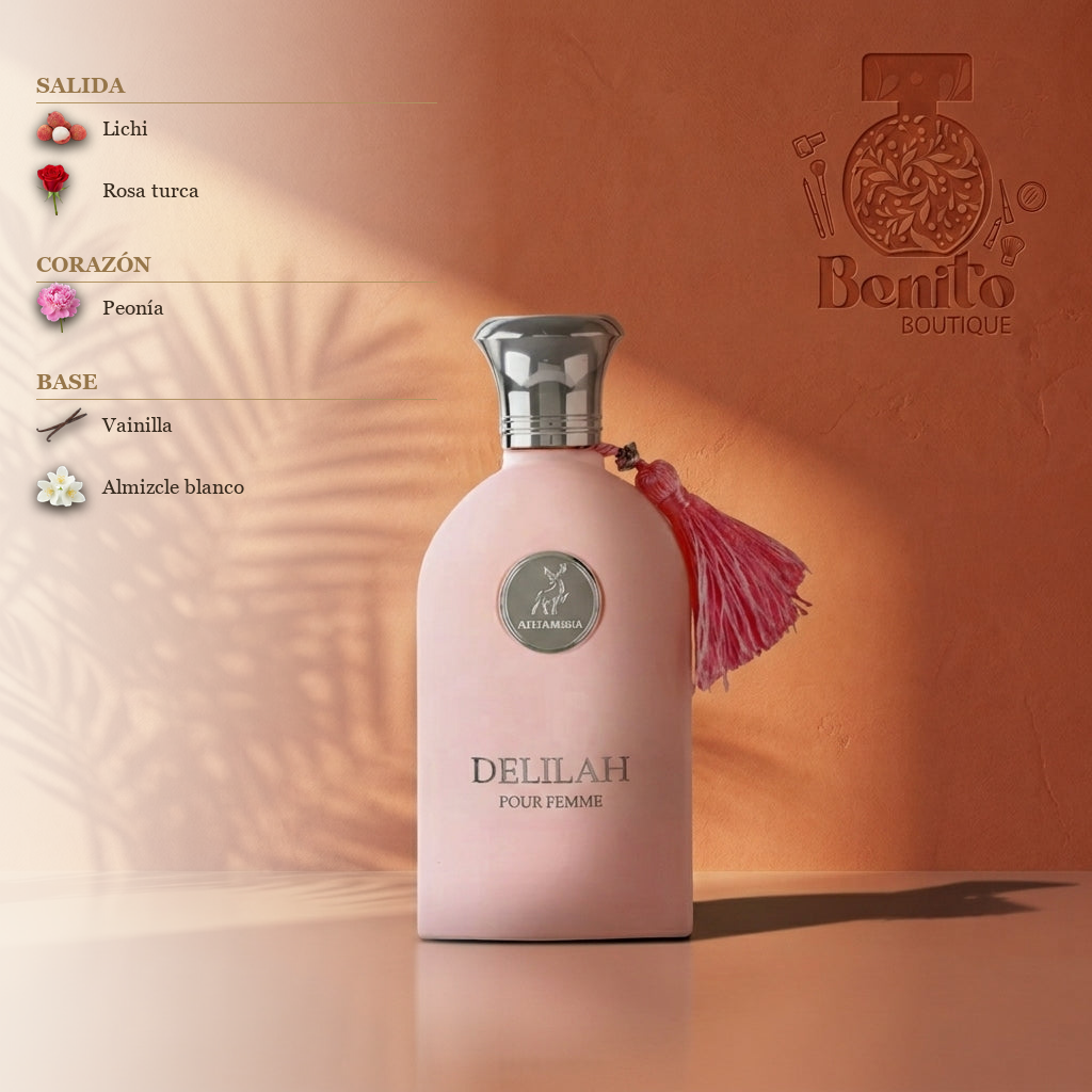 MAISON ALHAMBRA DELILAH POUR FEMME EDP - Notas olfativas