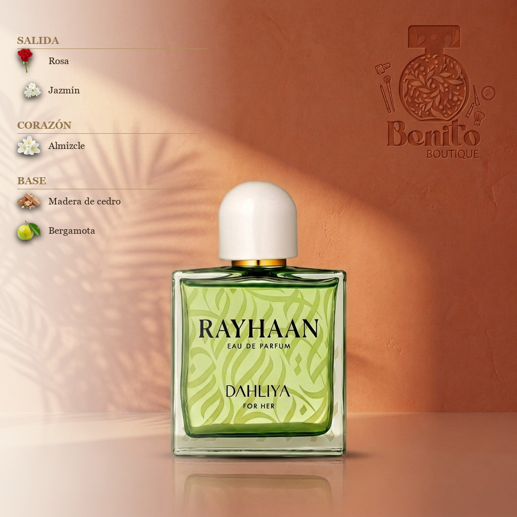 RAYHAAN DAHLIYA EDP - Notas olfativas