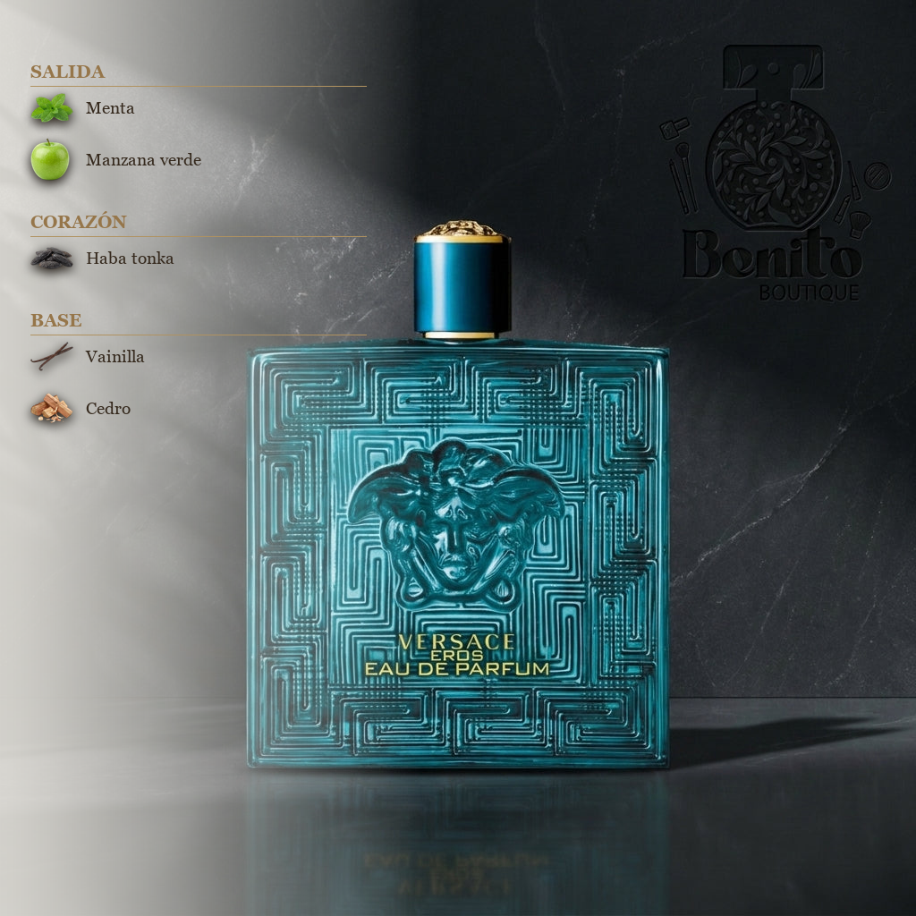 VERSACE EROS - Notas olfativas