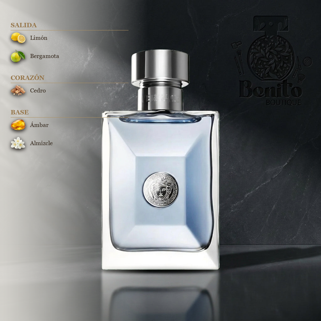 VERSACE POUR HOMME EDP - Notas olfativas