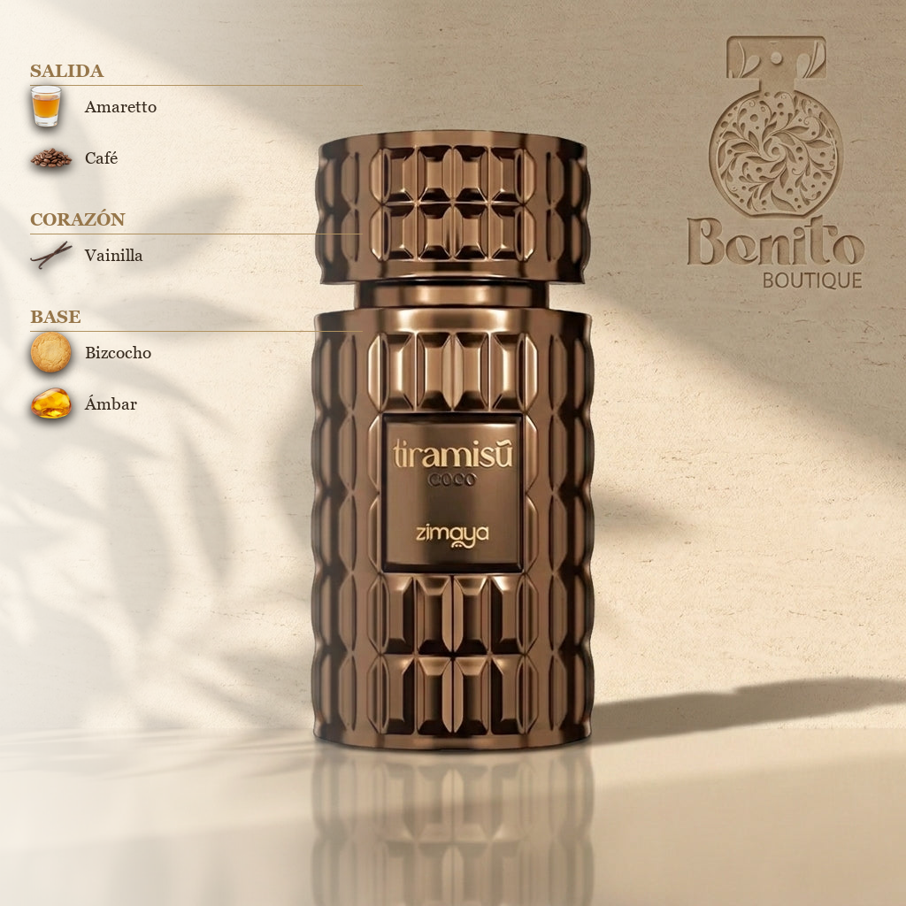 ZIMAYA TIRAMISU COCO - Notas olfativas
