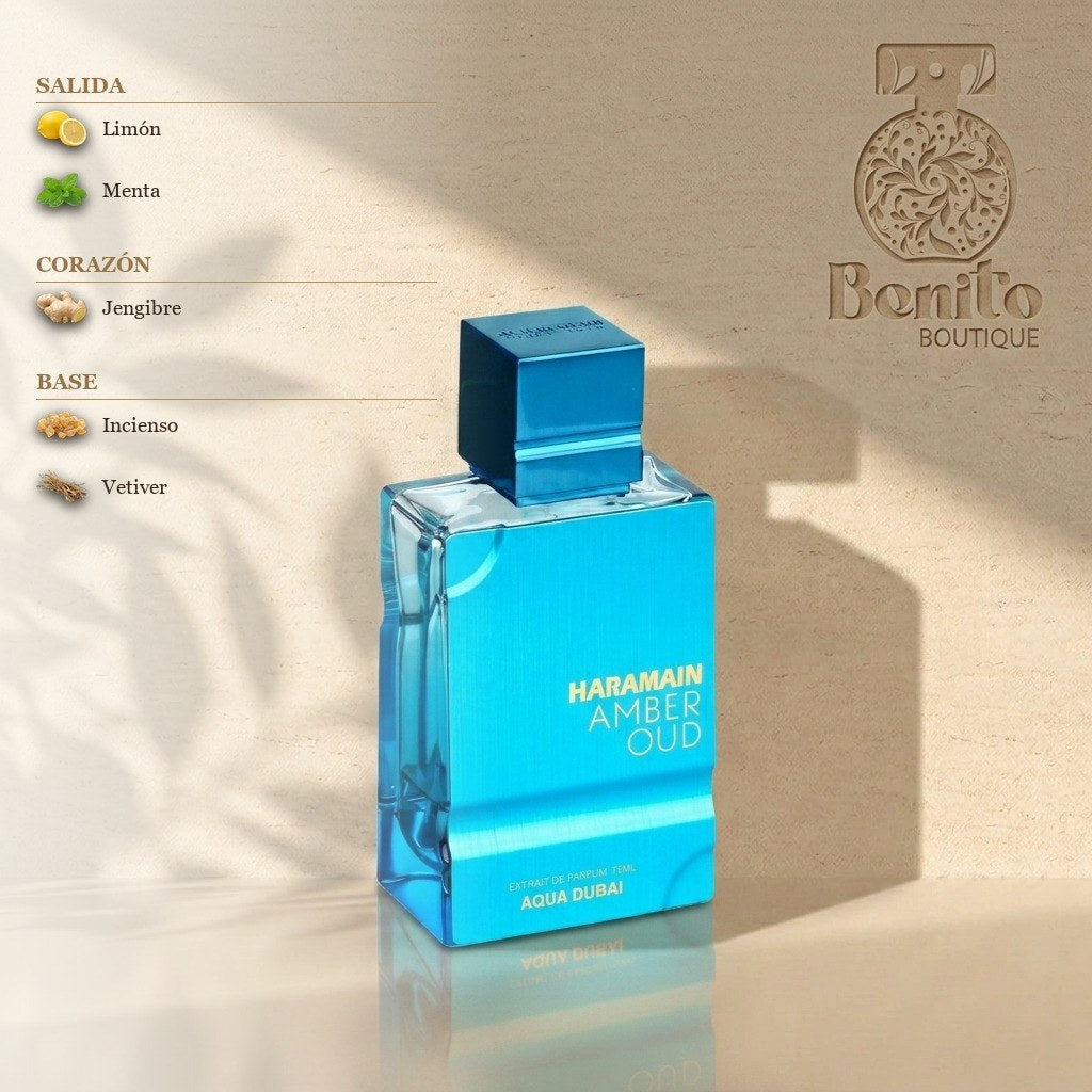 AL HARAMAIN AMBER OUD AQUA DUBAI EDP