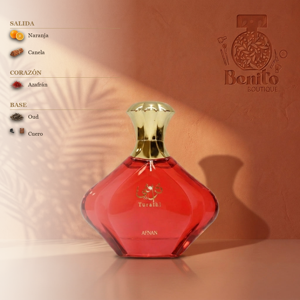 AFNAN TURATHI RED EDP - Notas olfativas