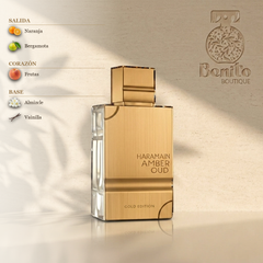 Al Haramain Amber Oud Gold - Notas olfativas