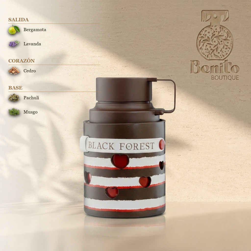 ARMAF ODYSSEY BLACK FOREST EDP - Notas olfativas