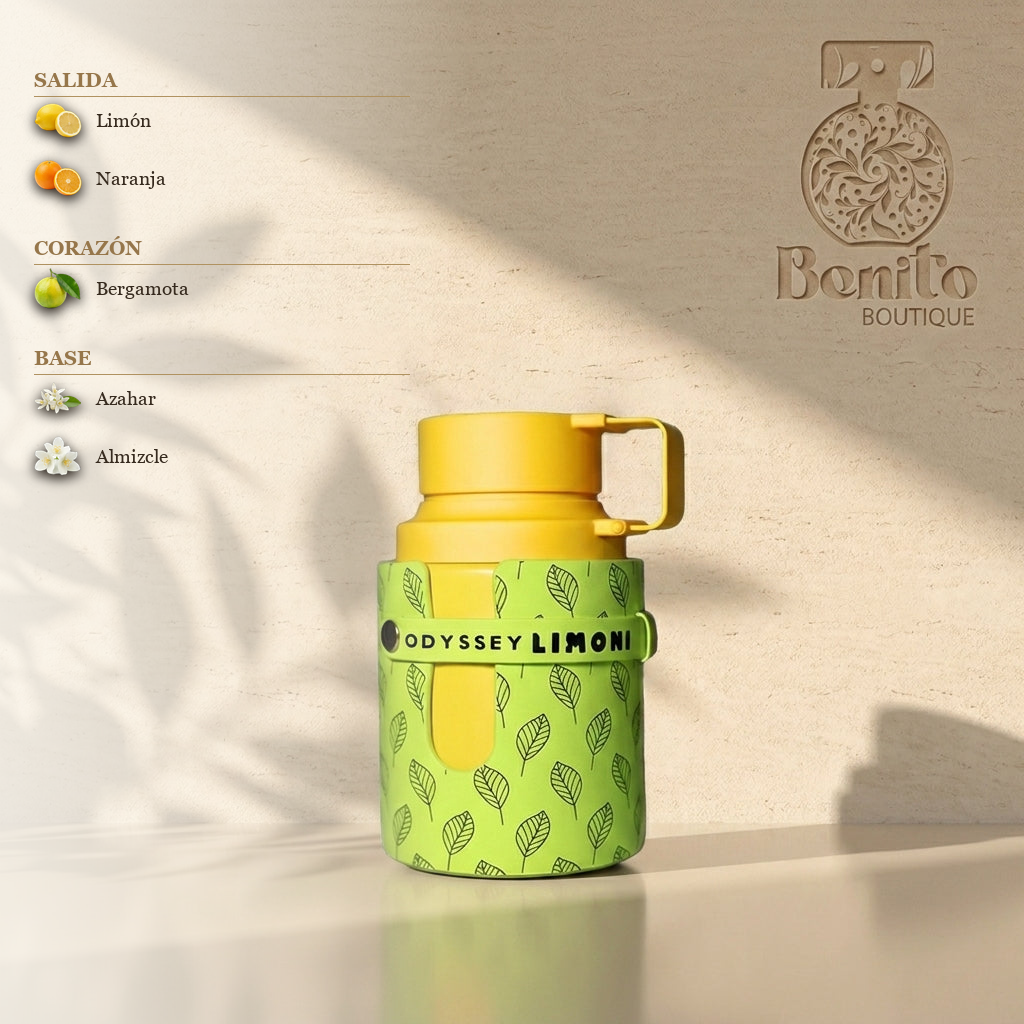 ARMAF ODYSSEY LIMONI FRESH EDP - Notas olfativas