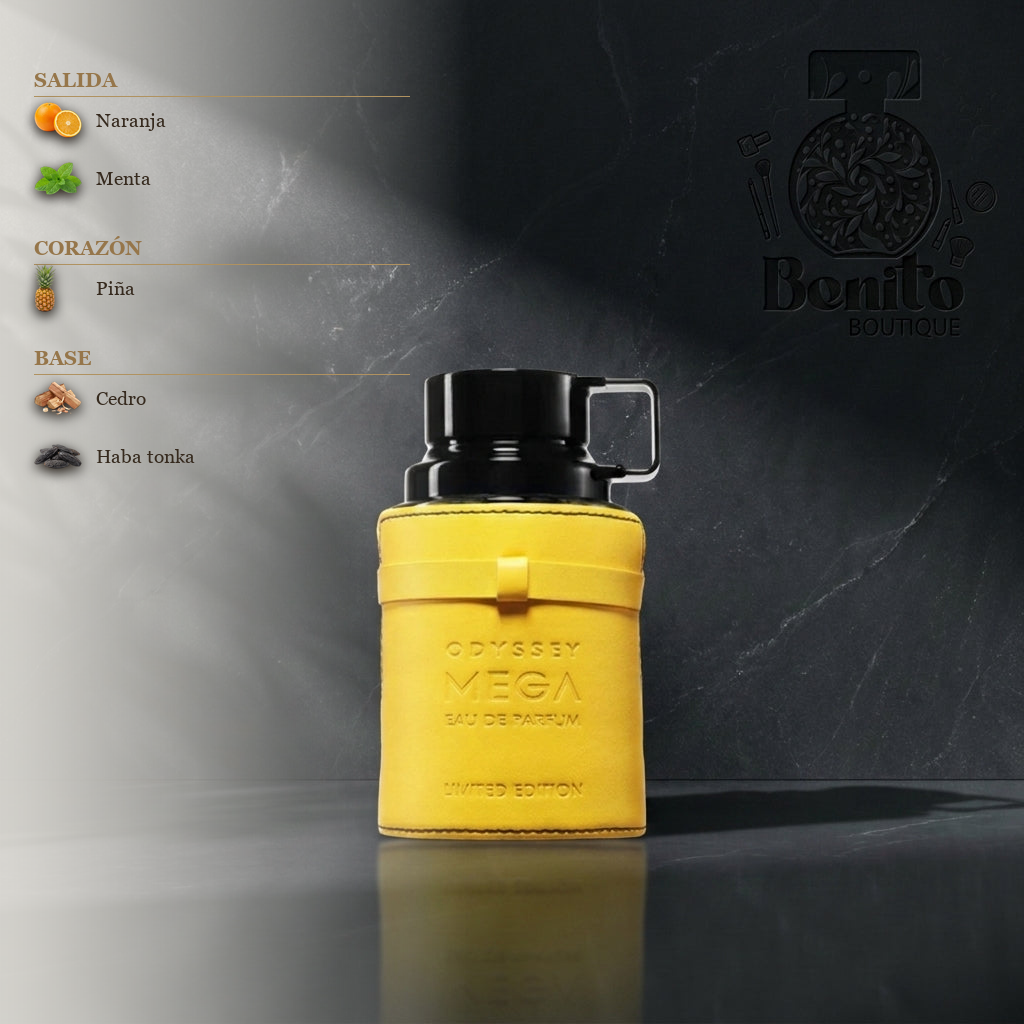 ARMAF ODYSSEY MEGA EDP - Notas olfativas