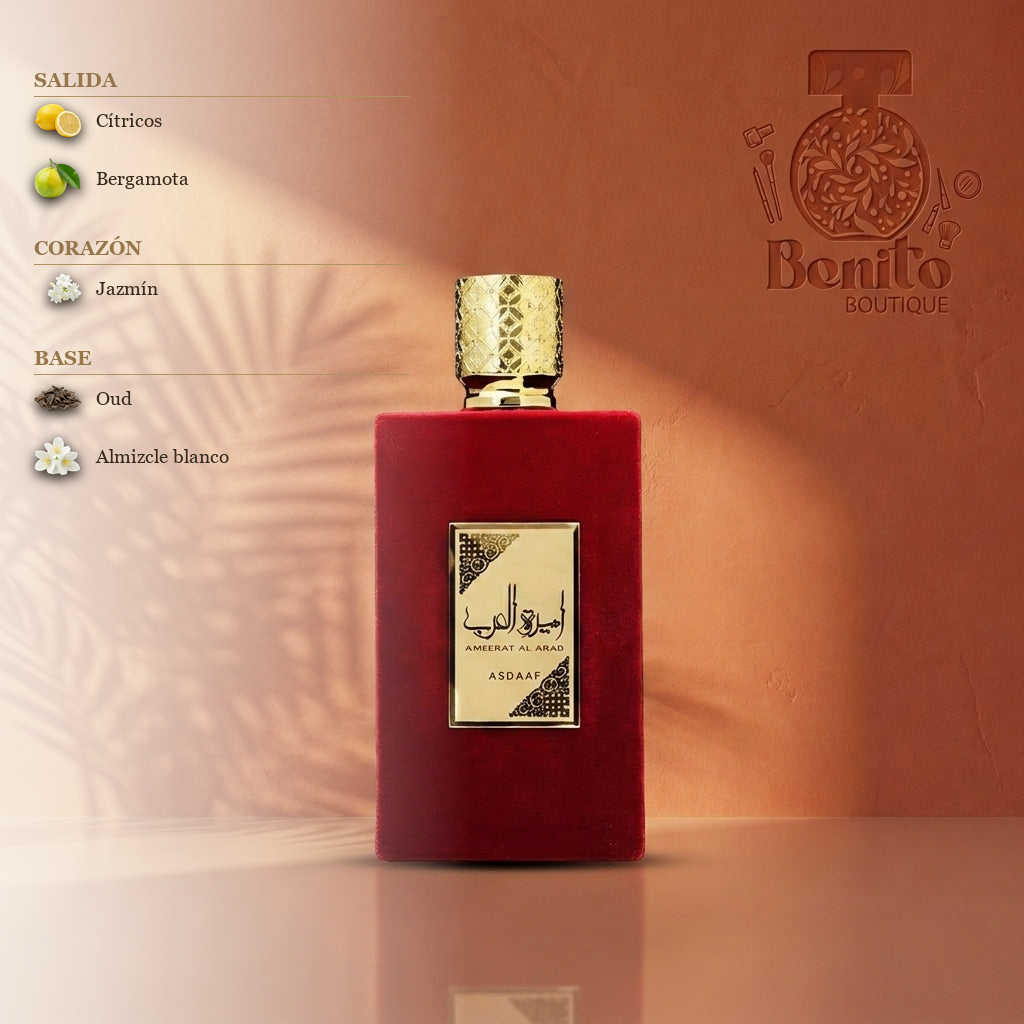 ASDAAF AMEERAT AL ARAB EDP - Notas olfativas