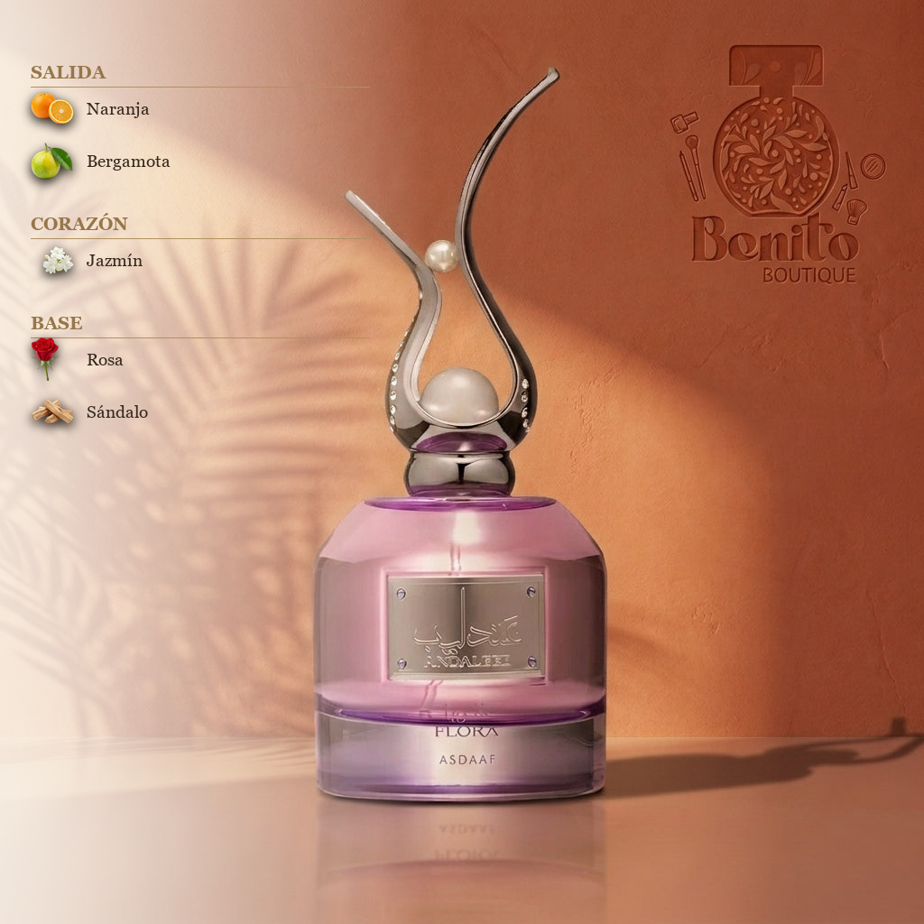 ASDAAF ANDALEEB FLORA EDP - Notas olfativas