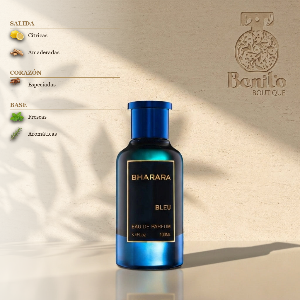 BHARARA BLEU EDP - Notas olfativas
