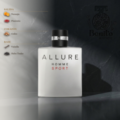 CHANEL ALLURE HOMME SPORT EDP - Notas olfativas