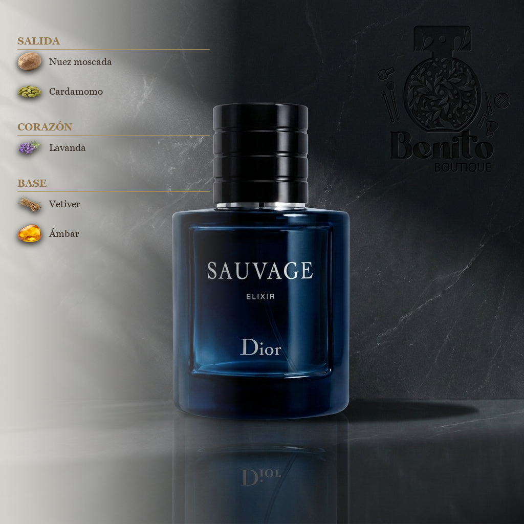 Dior Sauvage Elixir - Notas olfativas