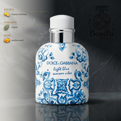 DOLCE & GABBANA LIGHT BLUE SUMMER VIBES - Notas olfativas