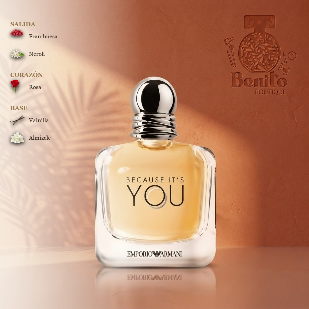 EMPORIO ARMANI BECAUSE IT'S YOU EDP - Notas olfativas