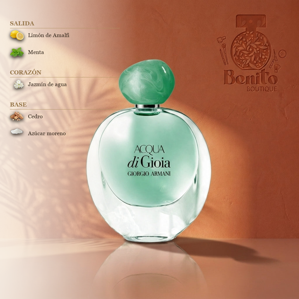 GIORGIO ARMANI ACQUA DI GIOIA EDP - Notas olfativas