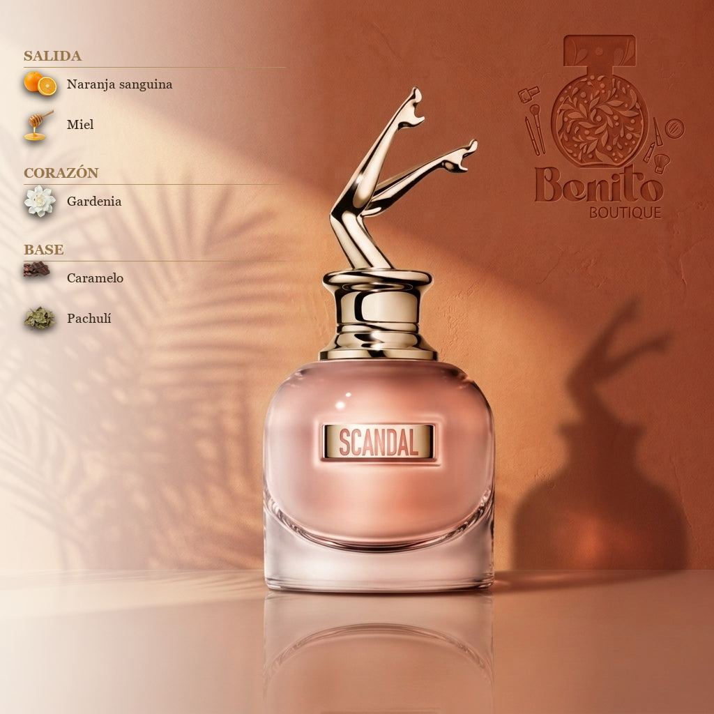 JEAN PAUL GAULTIER SCANDAL EDP - Notas olfativas