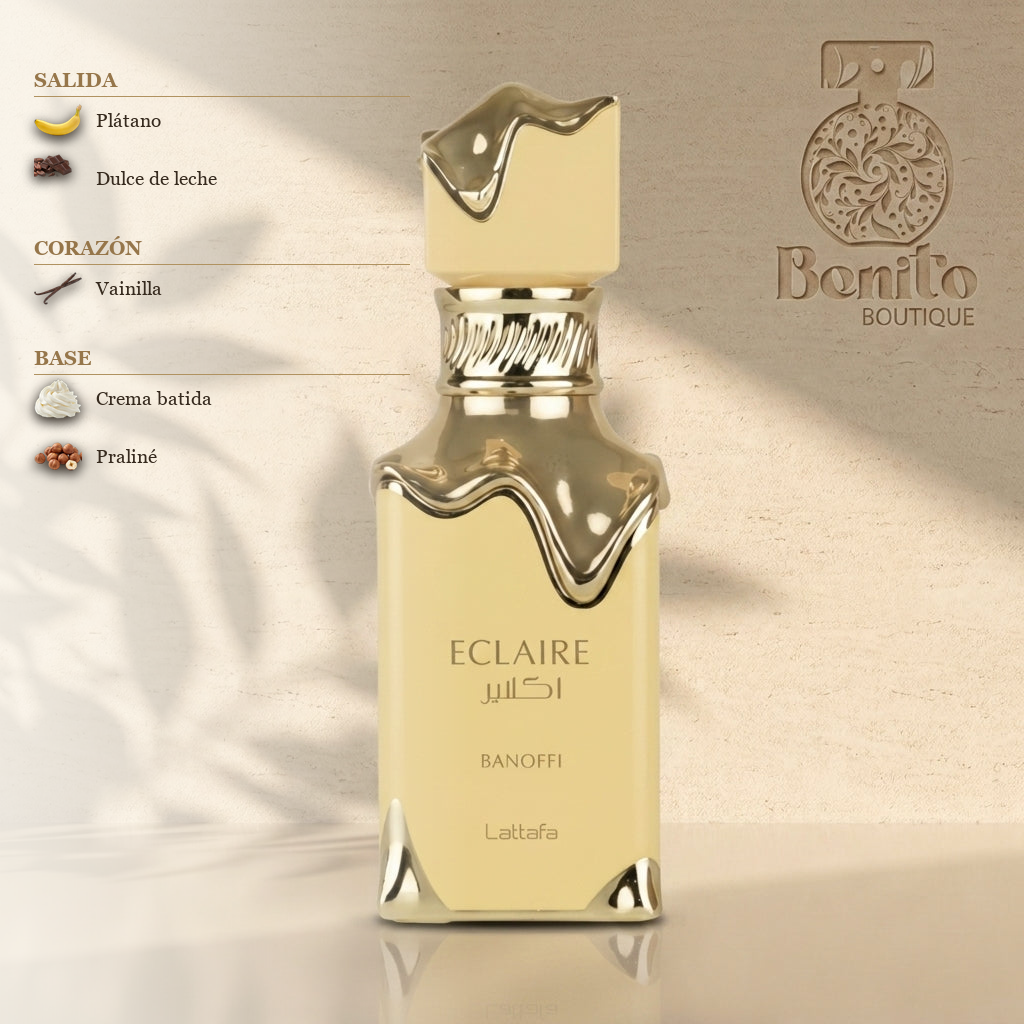 LATTAFA ECLAIRE BANOFFI EDP - Notas olfativas