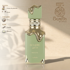 LATTAFA ECLAIRE PISTACHE EDP - Notas olfativas