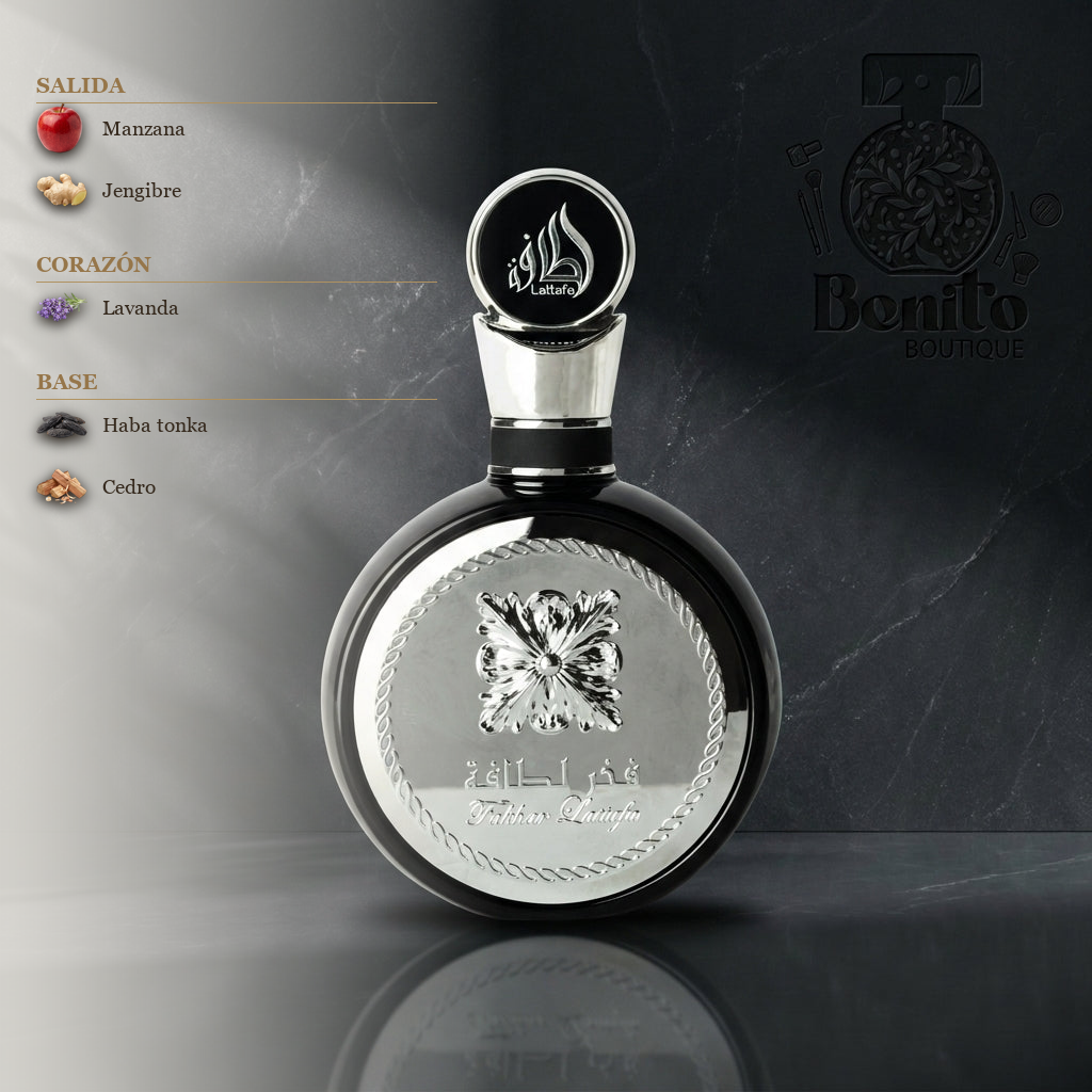 LATTAFA FAKHAR BLACK EDP - Notas olfativas