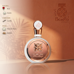 LATTAFA FAKHAR ROSE EDP - Notas olfativas