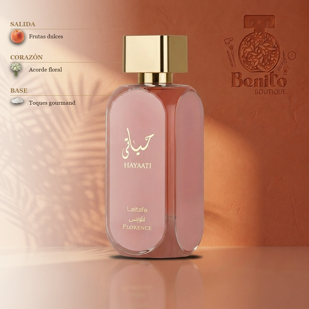 LATTAFA HAYAATI FLORENCE EDP - Notas olfativas