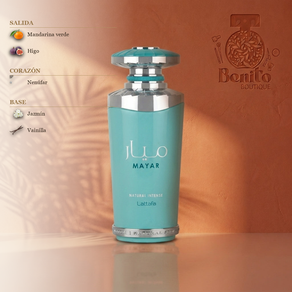 LATTAFA MAYAR NATURAL INTENSE EDP - Notas olfativas