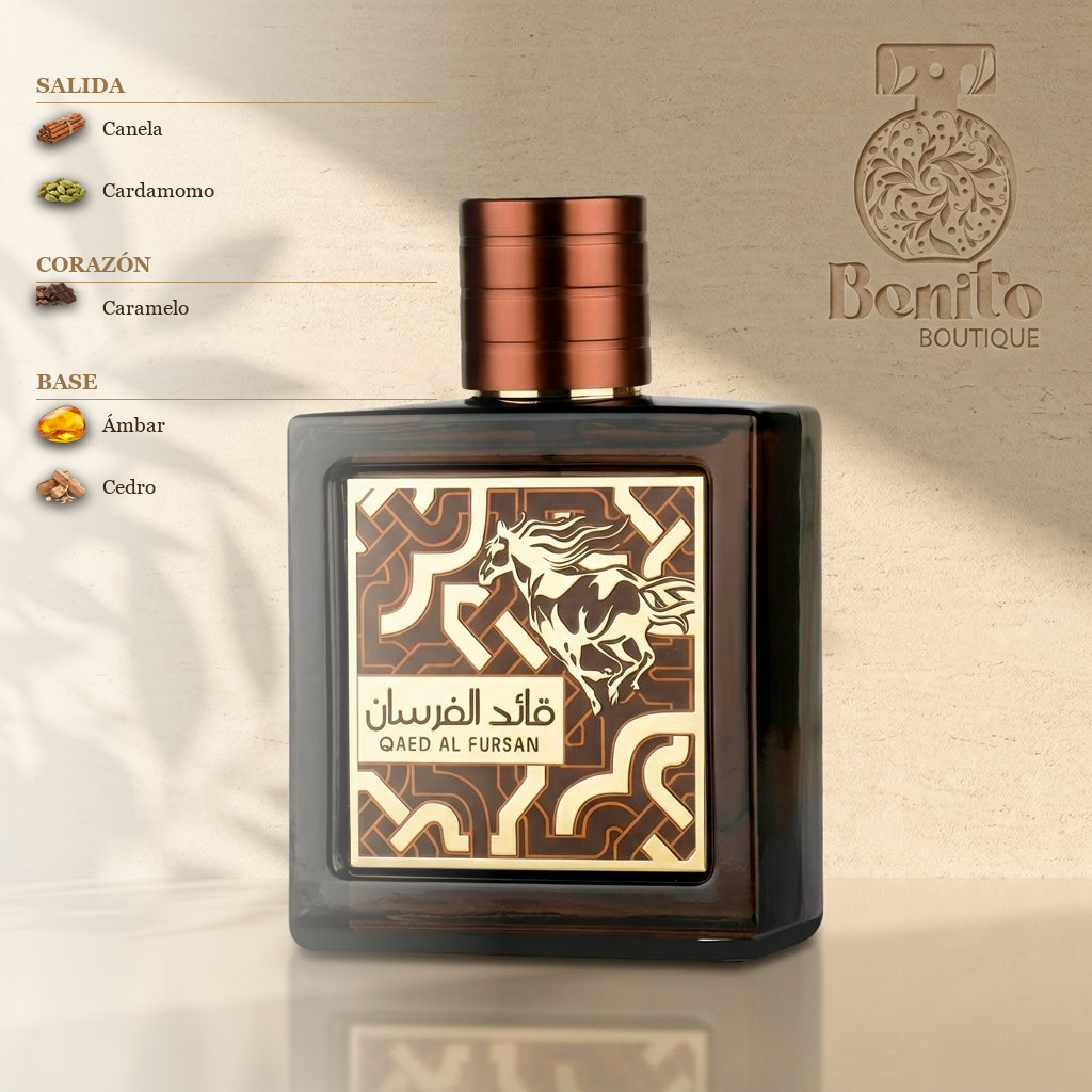 LATTAFA QAED AL FURSAN UNTAMED EDP - Notas olfativas