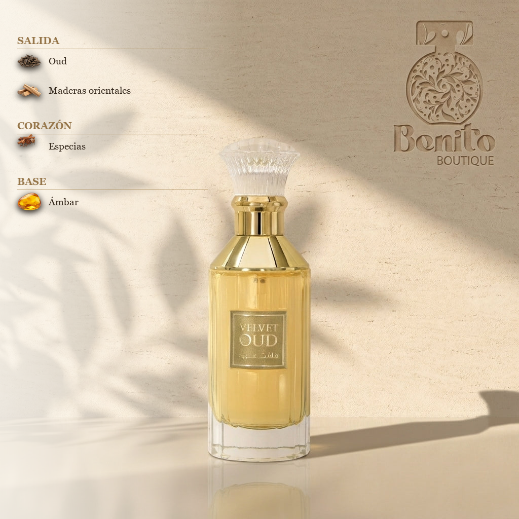 LATTAFA VELVET OUD - Notas olfativas
