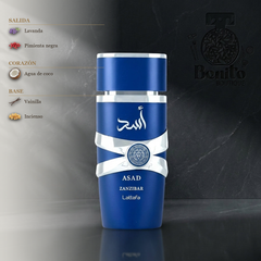 LATTAFA ASAD ZANZIBAR EDP - Notas olfativas