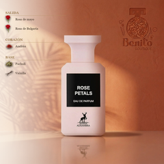 MAISON ALHAMBRA ROSE PETALS - Notas olfativas