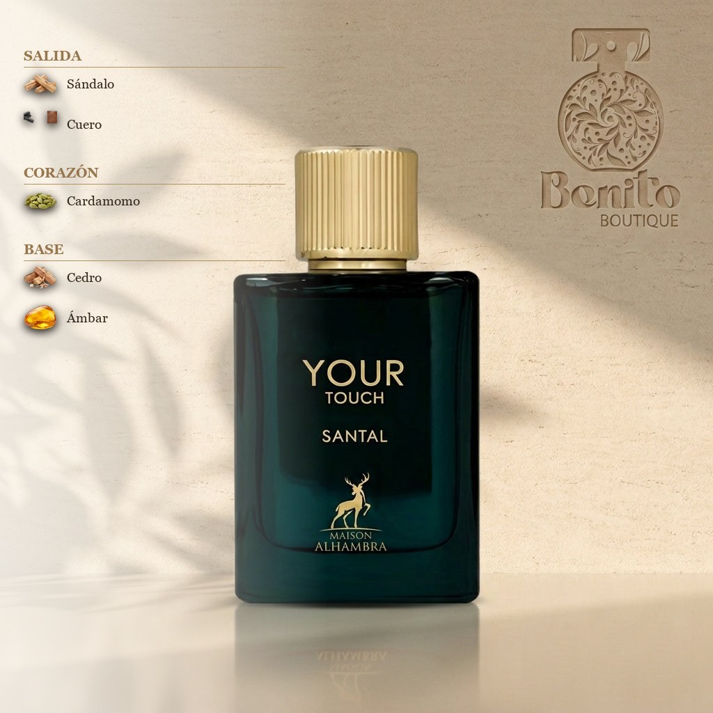 MAISON ALHAMBRA YOUR TOUCH SANTAL - Notas olfativas