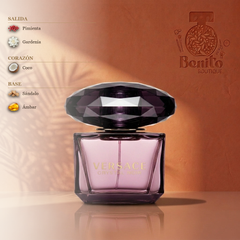 VERSACE CRYSTAL NOIR EDP - Notas olfativas