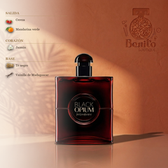 YVES SAINT LAURENT BLACK OPIUM OVER RED EDP - Notas olfativas